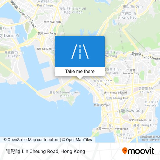 連翔道 Lin Cheung Road map