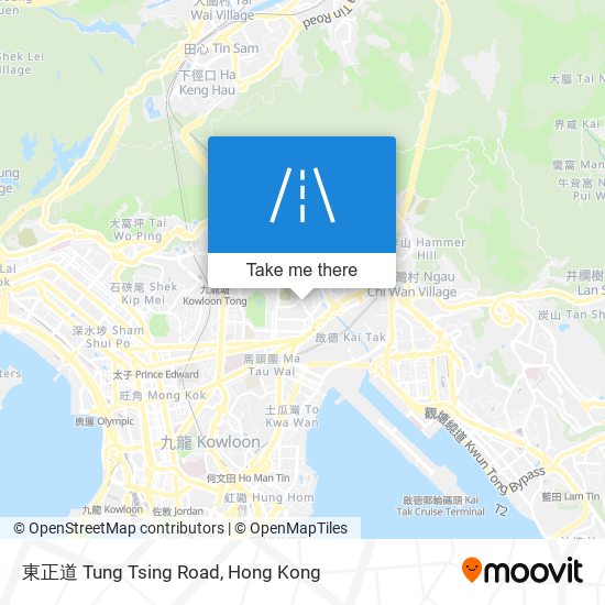 東正道 Tung Tsing Road map