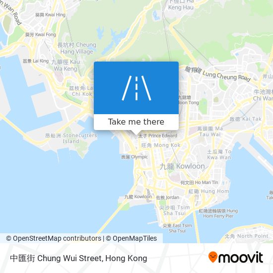 中匯街 Chung Wui Street map