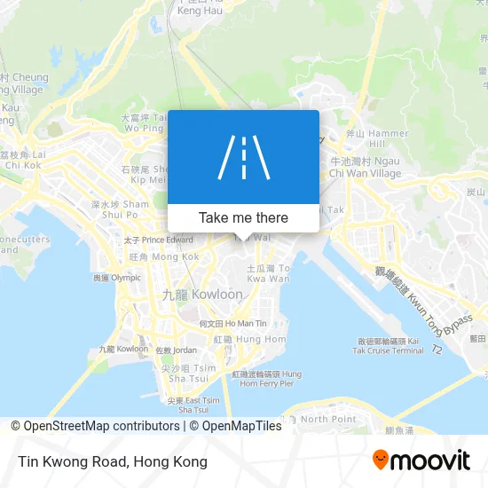 Tin Kwong Road map