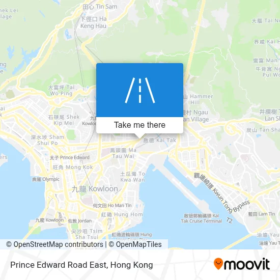 太子道西 Prince Edward Road East地圖