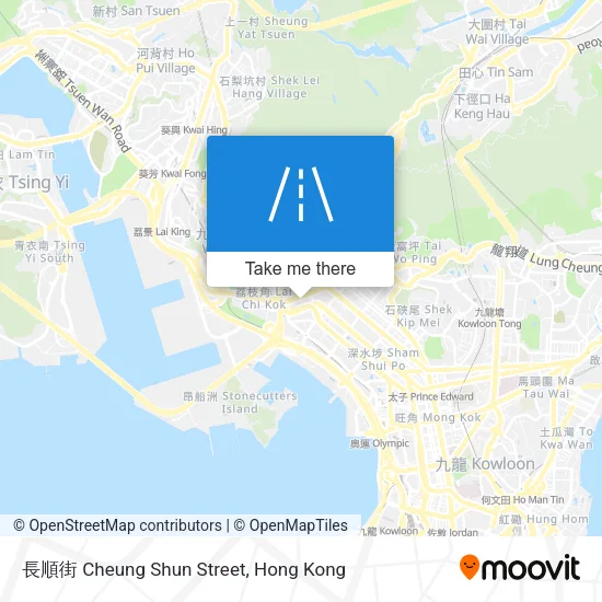 長順街 Cheung Shun Street map
