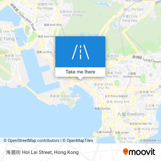 海麗街 Hoi Lai Street map