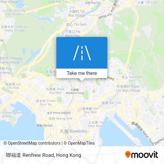 聯福道 Renfrew Road map