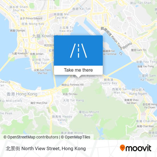 北景街 North View Street map