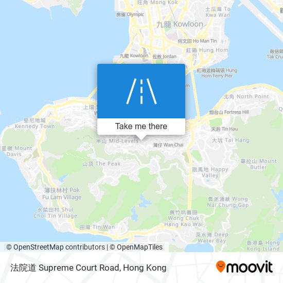 法院道 Supreme Court Road map