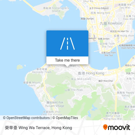 榮華臺 Wing Wa Terrace map