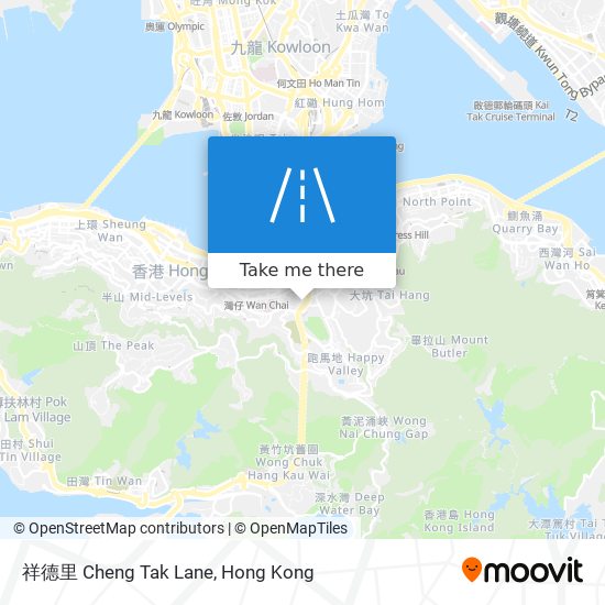 祥德里 Cheng Tak Lane map