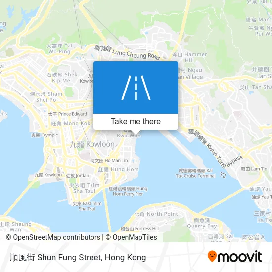 順風街 Shun Fung Street map