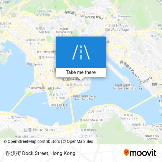 船澳街 Dock Street map