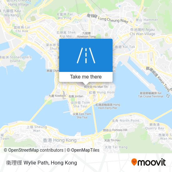 衛理徑 Wylie Path地圖