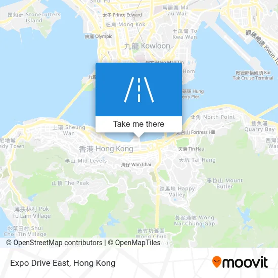 博覽道東 Expo Drive East地圖