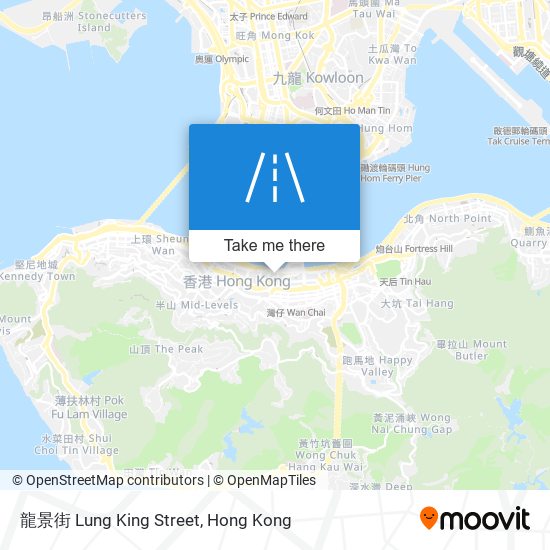 龍景街 Lung King Street map