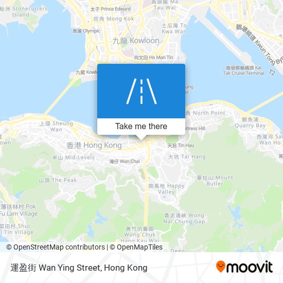 運盈街 Wan Ying Street map