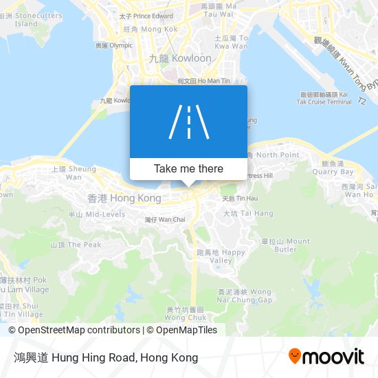 鴻興道 Hung Hing Road map