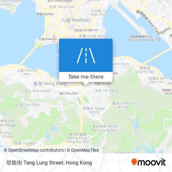 登龍街 Tang Lung Street map