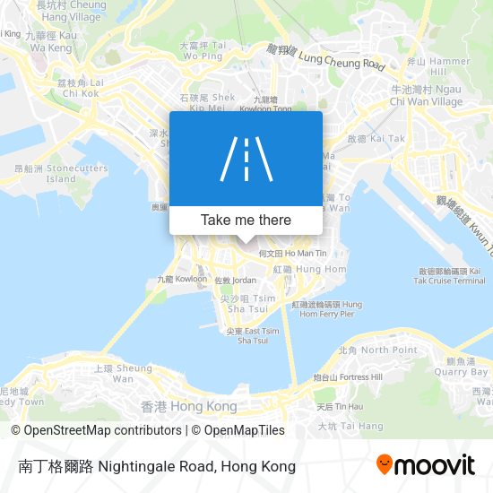 南丁格爾路 Nightingale Road地圖