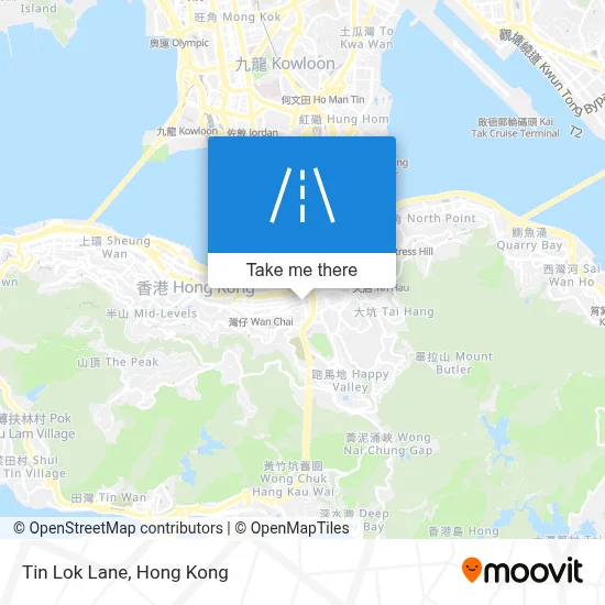 Tin Lok Lane map