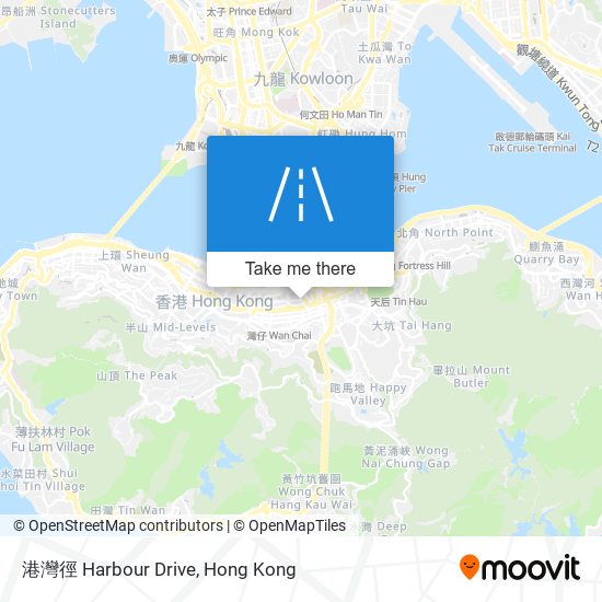 港灣徑 Harbour Drive map