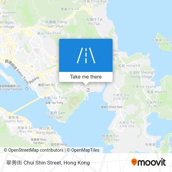 翠善街 Chui Shin Street map