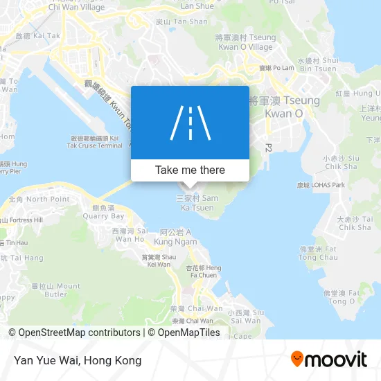 Yan Yue Wai map