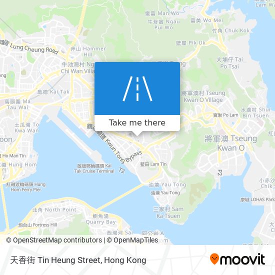 天香街 Tin Heung Street map