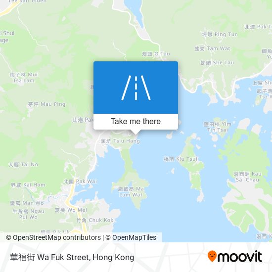 華福街 Wa Fuk Street map