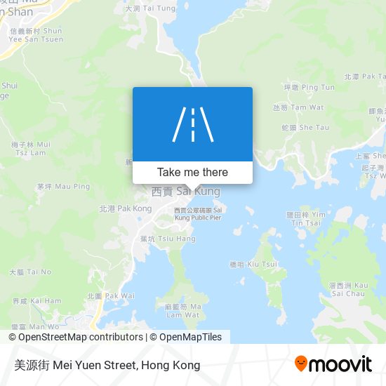 美源街 Mei Yuen Street map