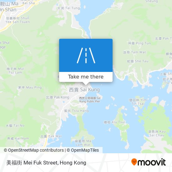 美福街 Mei Fuk Street map