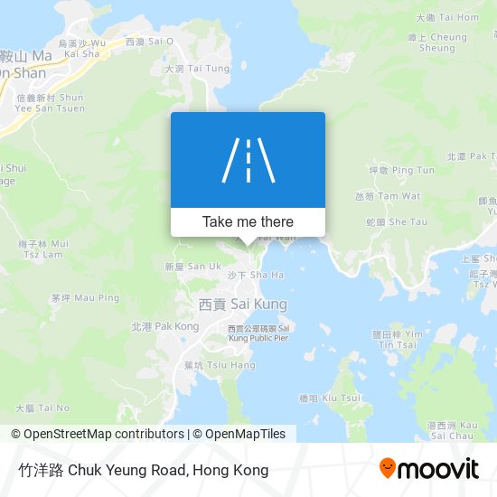 竹洋路 Chuk Yeung Road map