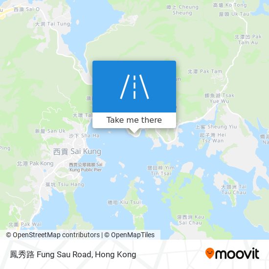 鳳秀路 Fung Sau Road map