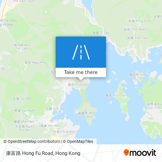 康富路 Hong Fu Road map