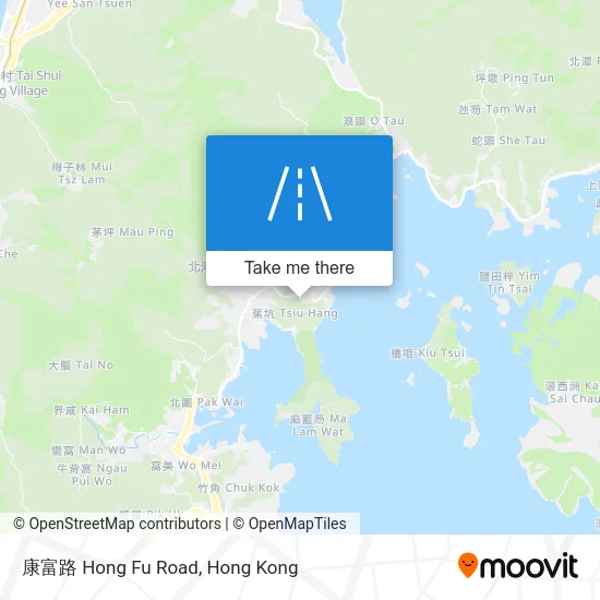 康富路 Hong Fu Road map