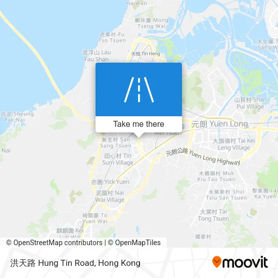 洪天路 Hung Tin Road地圖