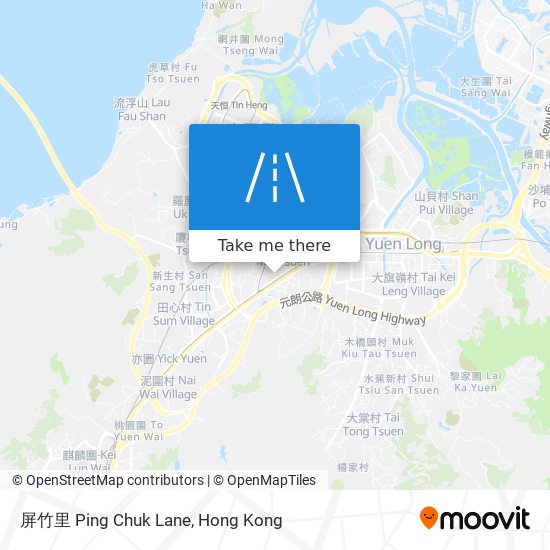 屏竹里 Ping Chuk Lane map