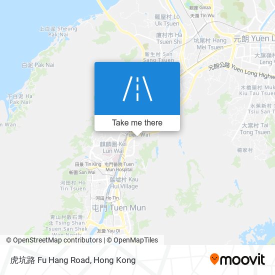 虎坑路 Fu Hang Road map