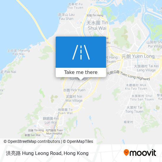 洪亮路 Hung Leong Road map