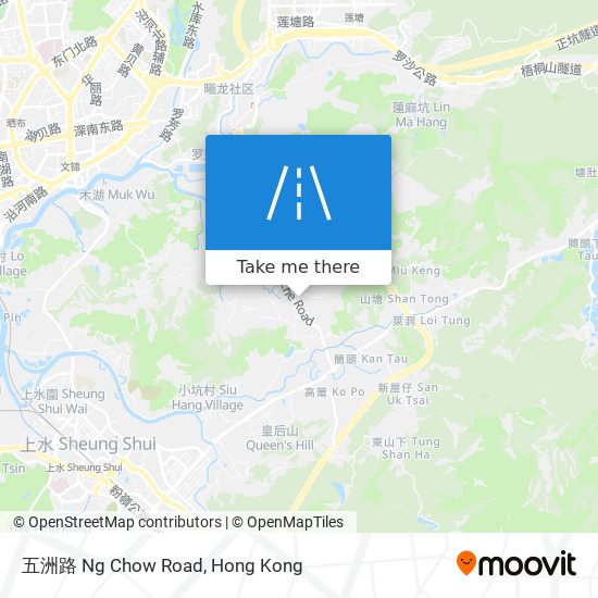 五洲路 Ng Chow Road map
