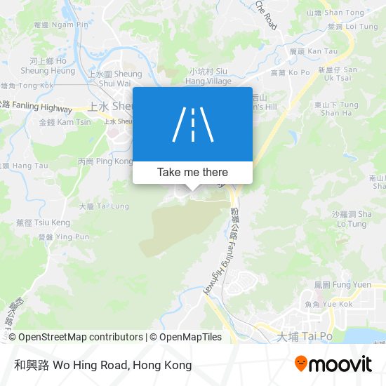 和興路 Wo Hing Road map