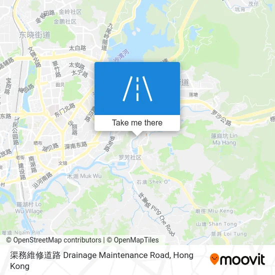 渠務維修道路 Drainage Maintenance Road map