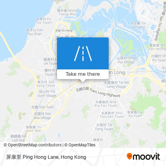 屏康里 Ping Hong Lane map