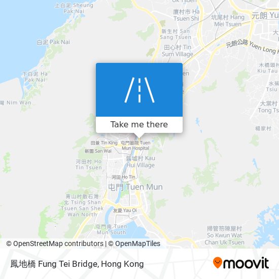 鳳地橋 Fung Tei Bridge map