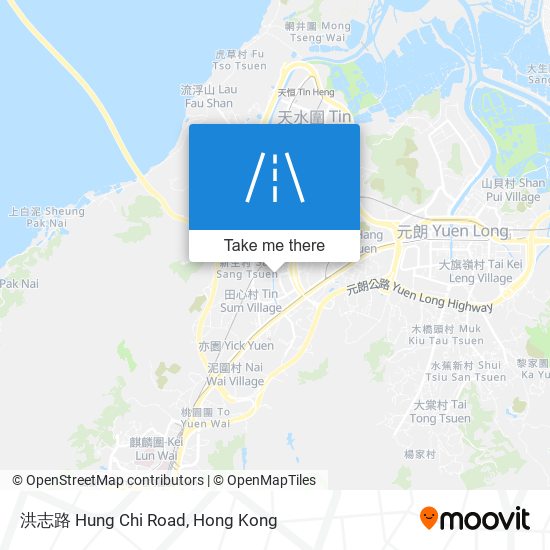 洪志路 Hung Chi Road map