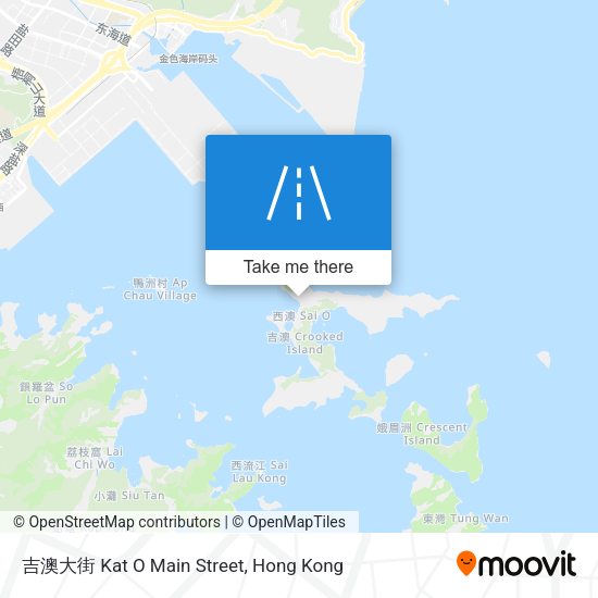 吉澳大街 Kat O Main Street地圖