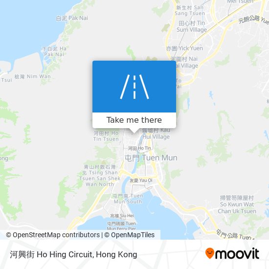 河興街 Ho Hing Circuit map