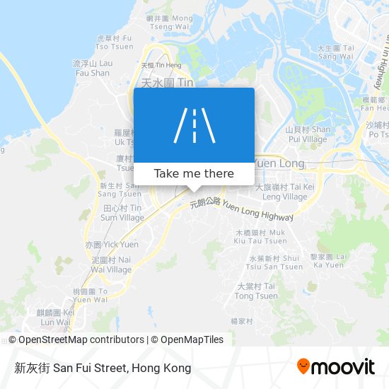 新灰街 San Fui Street map