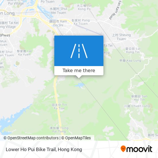 Lower Ho Pui Bike Trail map