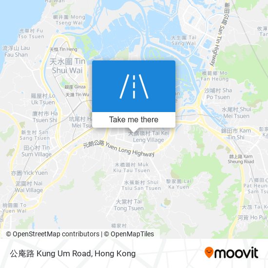 公庵路 Kung Um Road map