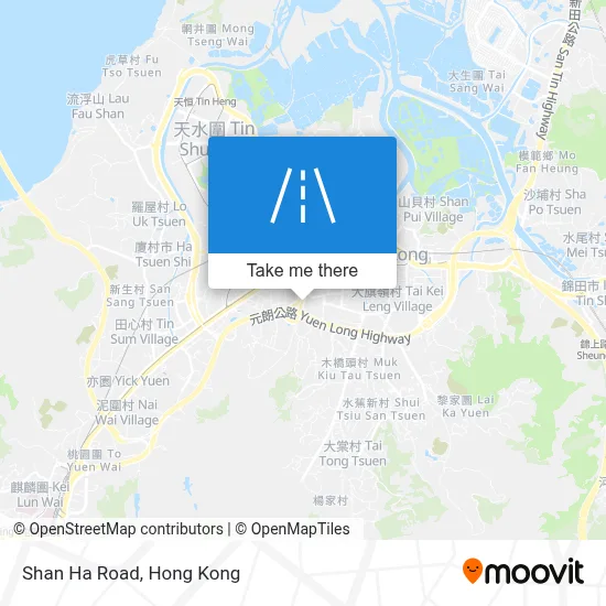 Shan Ha Road map
