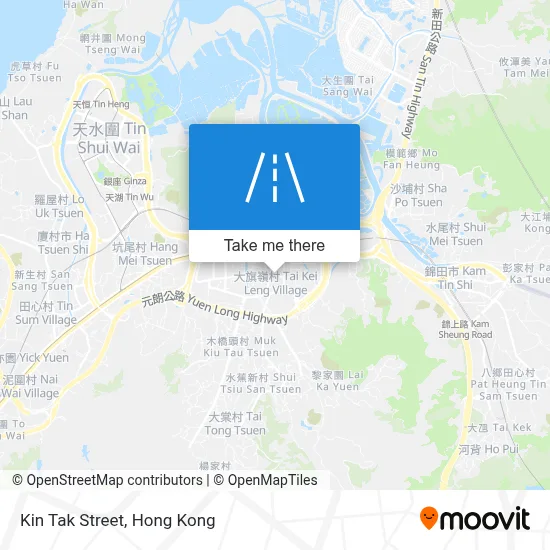 建德街 Kin Tak Street地圖